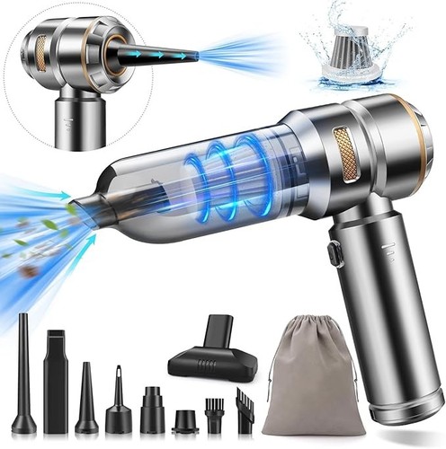 Handheld Cordless Vacuum Cleaner, 4-in-1, Brushless Motor, 6000mAh Battery