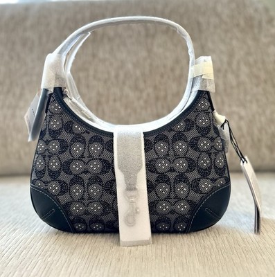 ショルダーバッグ Coach Hamptons Python Hobo Bag Black COACH® PT | Hamptons Hobo Bag | Bags | Coach