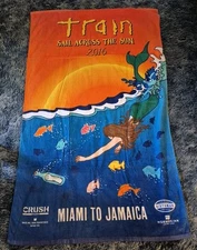 Train Band Cruise - Pool Beach Towel - New 36 X 60 - 2016 - Sail Across The Sun