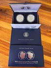 2024 S Reverse Proof $1 Morgan and Peace Silver Dollar 2pc Set OGP & COA 24XS