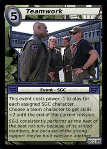 Teamwork - System Lords - Stargate TCG - Picture 1 of 6