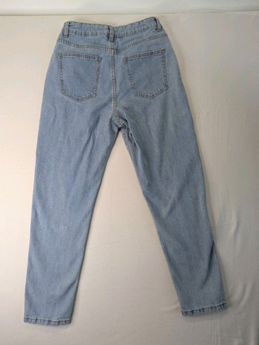 Cotton On Stretch Mom Jeans Damengröße 8 blau helle Waschung Denim - Bild 12 von 15