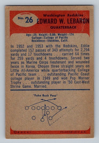 1955 Bowman Football - Collection Break "Select a Card" - Bild 2 von 90