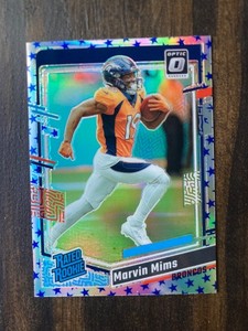 2023 Panini Donruss Optic - Rated Rookie Stars Prizm #231 Marvin Mims (RC)