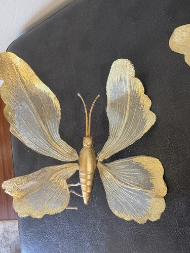 "De colección Mariposa Tono Dorado 5.5"" Se Adhiere a Árbol o Planta Adornos de Navidad" - Imagen 5 de 10