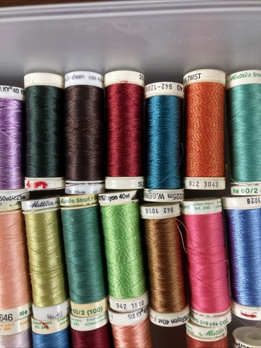 83 Spools SULKY & Mettler + Others Machine Embroidery Thread lot - Picture 4 of 11
