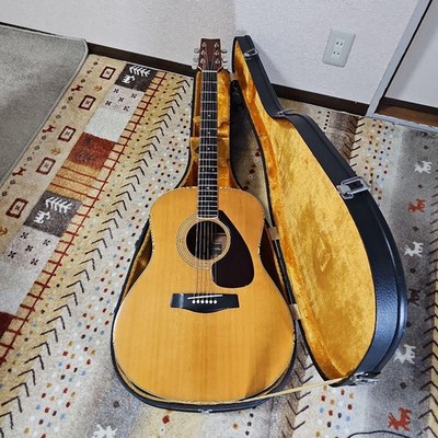 YAMAHA.FG-600黒Jラベル希少！ 純正ハードケース付き Yamaha.Fg-600 Black J Label Rare With Genuine Hard Case Safe