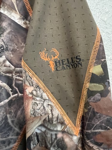 Browning Hell’s Canyon Pullover Top Men’s 3XL Midweight Base Layer 1/4 Zip Camo - Picture 4 of 19