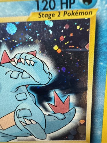 Feraligatr 1st EDITION HOLO Neo Genesis No. 5/111 VINTAGE 2000 Pokémon TCG - Picture 13 of 22