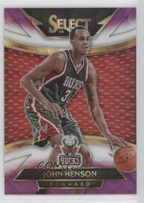 2014-15 Panini Select Courtside Purple & White Prizm John Henson #263