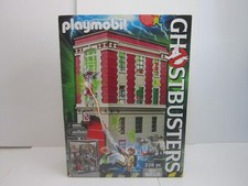 Brand New in Box Playmobil Ghostbusters Firehouse Headquarters HQ Playset 9219