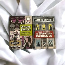 2 Wrong Questions Books See Her Last 13 Suspicious Incidents Lemony Snicket 1ST
