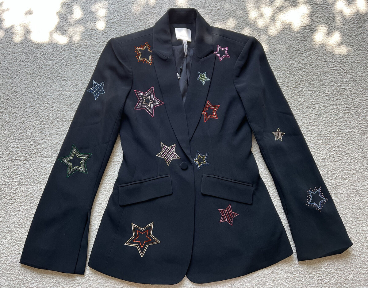 Cinq a sept embroidered jacket sale