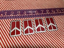 NOS OEM Oldsmobile Bravada Wheel Center Cap Emblems 1993 - 1994 Set Of 4 