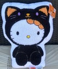 Hello Kitty Halloween Black Cat Costume Stuff Plush Pillow Cushion 2024