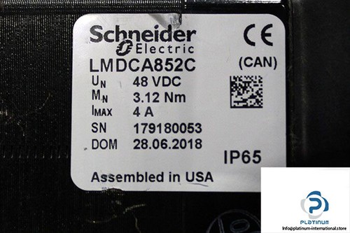 SCHNEIDER LMDCA852C STEPPER MOTOR-179180053 - Picture 3 of 3