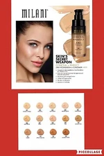 Milani Conceal + Perfect 2-In-1 Liquid Foundation + Concealer CHOOSE YOUR SHADE