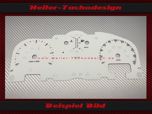 Disco Tachimetro per Land Rover Defender 2013 200 Kmh 6000 UPM - Foto 2 di 4
