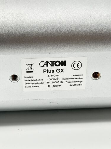 Canton Plus GX Lautsprecher mit Gebrauchsspuren - siehe Fotos - Bild 4 von 7
