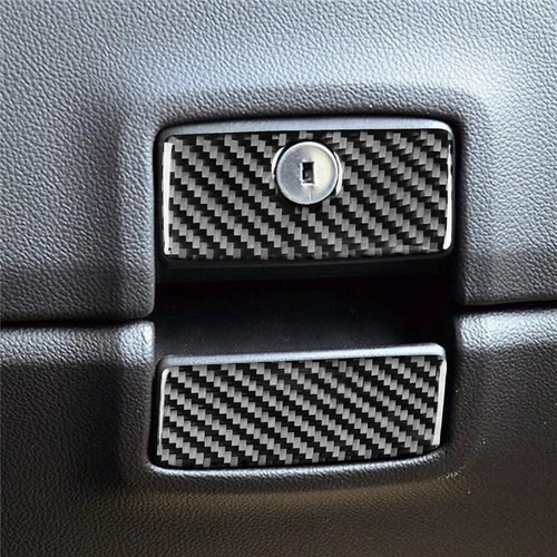 Glove Box Handle Switch Carbon Fiber Cover Trim for Chevy Silverado / GMC SIERRA - Bild 2 von 13