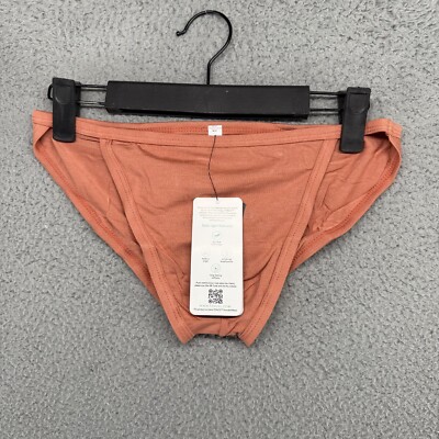 Todd Sanfield Brief Mens Small Pink Essential Endurance Underwear Tencel NEW