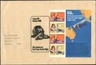1978 Famous Australian Aviators Mini Sheet Special Postmark Large Cover, VGC