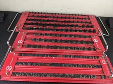 #bj205 Mechanics Time Saver Lock-A-Socket Trays LASTRAY38 LASTRAY25 + Large Tray