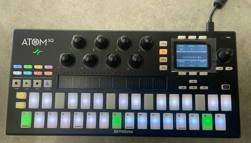 PreSonus ATOM SQ Hybrid MIDI Keyboard Pad Performance and Production Controller