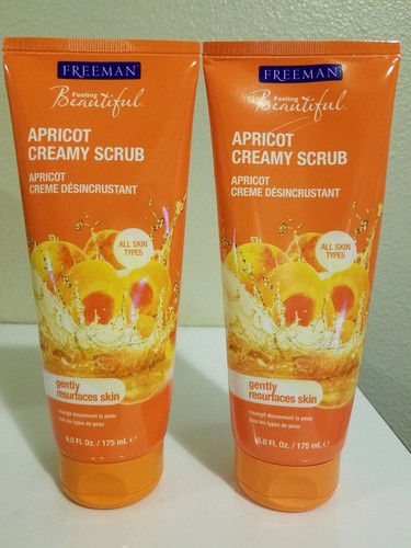 FREEMAN Facial Creamy Scrub - Apricot ( YOU WILL GET TWO TUBES!!!! ) - Picture 1 of 2
