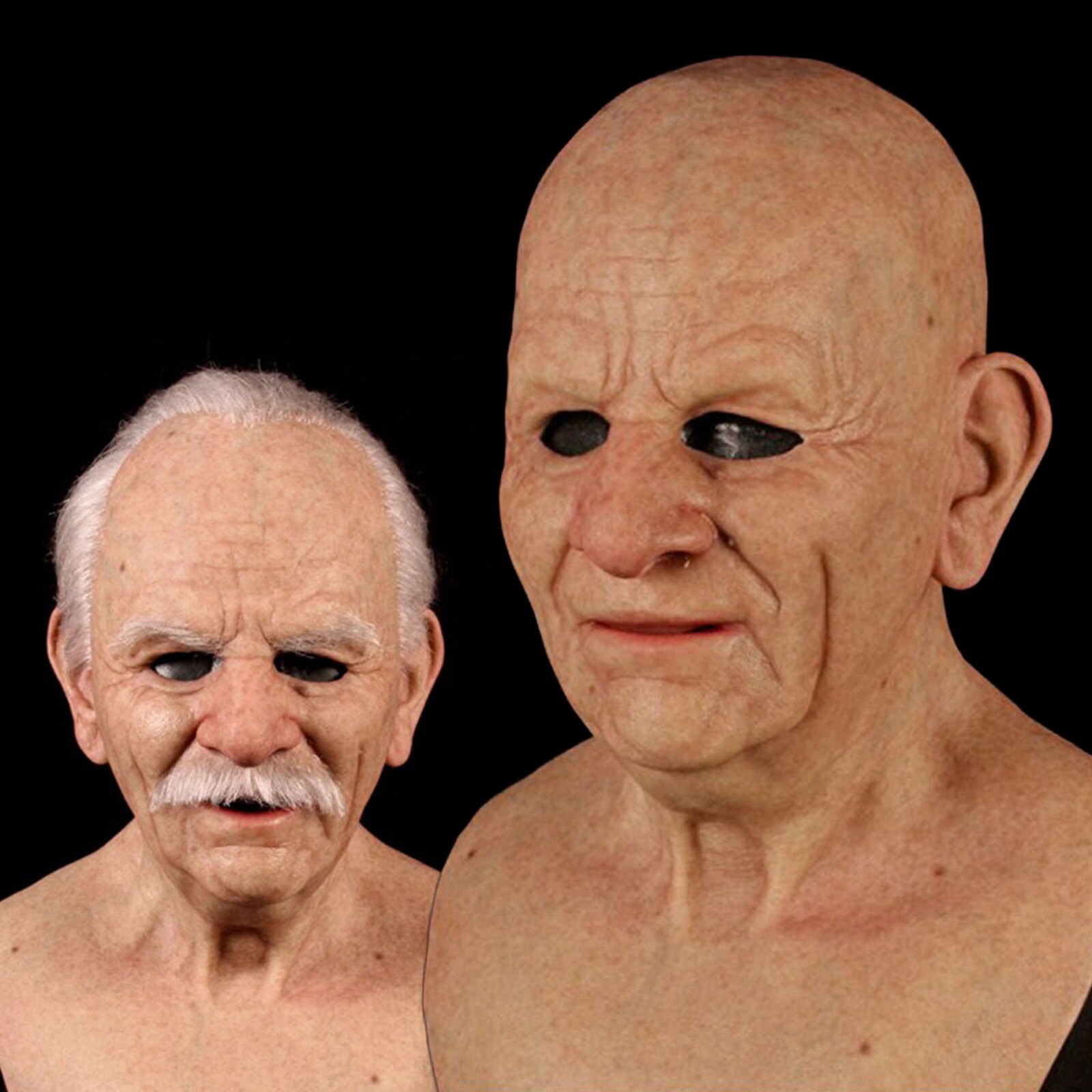 1pcs Old Man Funny Face Mask Cosplay Full Head Latex Mask Halloween Horror Fun Cos Party Mask Male Man Helmet Toy | Adult Elder Man Latex Full Mask Face Cover Cosplay Headgear 1pcs Old Man Funny Face Mask Cosplay Full Head Latex Mask Halloween Horror Fun Cos Party Mask Male Man Helmet Toy | Adult Elder Man Latex Full Mask Face Cover Cosplay Headgear