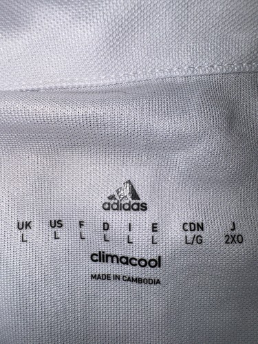 Jersey REAL MADRID 2016/2017 HOME FOOTBALL SHIRT SOCCER JERSEYADIDAS Size :L - Picture 8 of 12