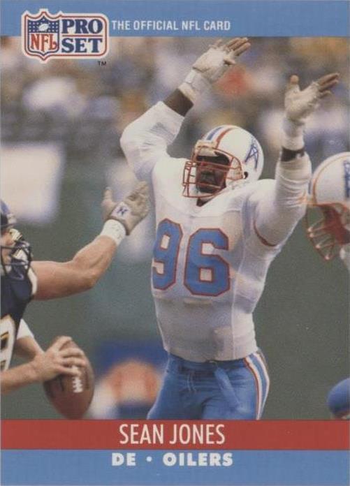 1990 Pro Set Sean Jones #512 - 1 of 2