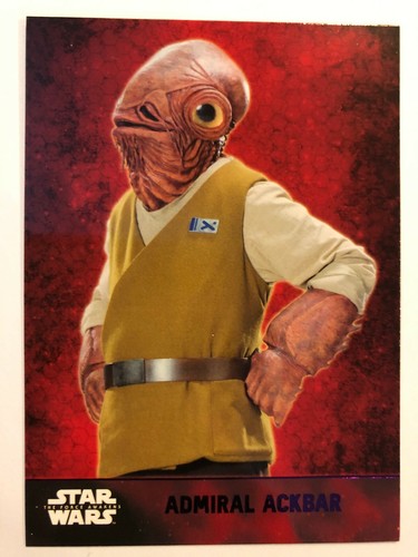 2015 Topps Star Wars: The Force Awakens Series 1 singles púrpura *elige uno* - Imagen 2 de 73