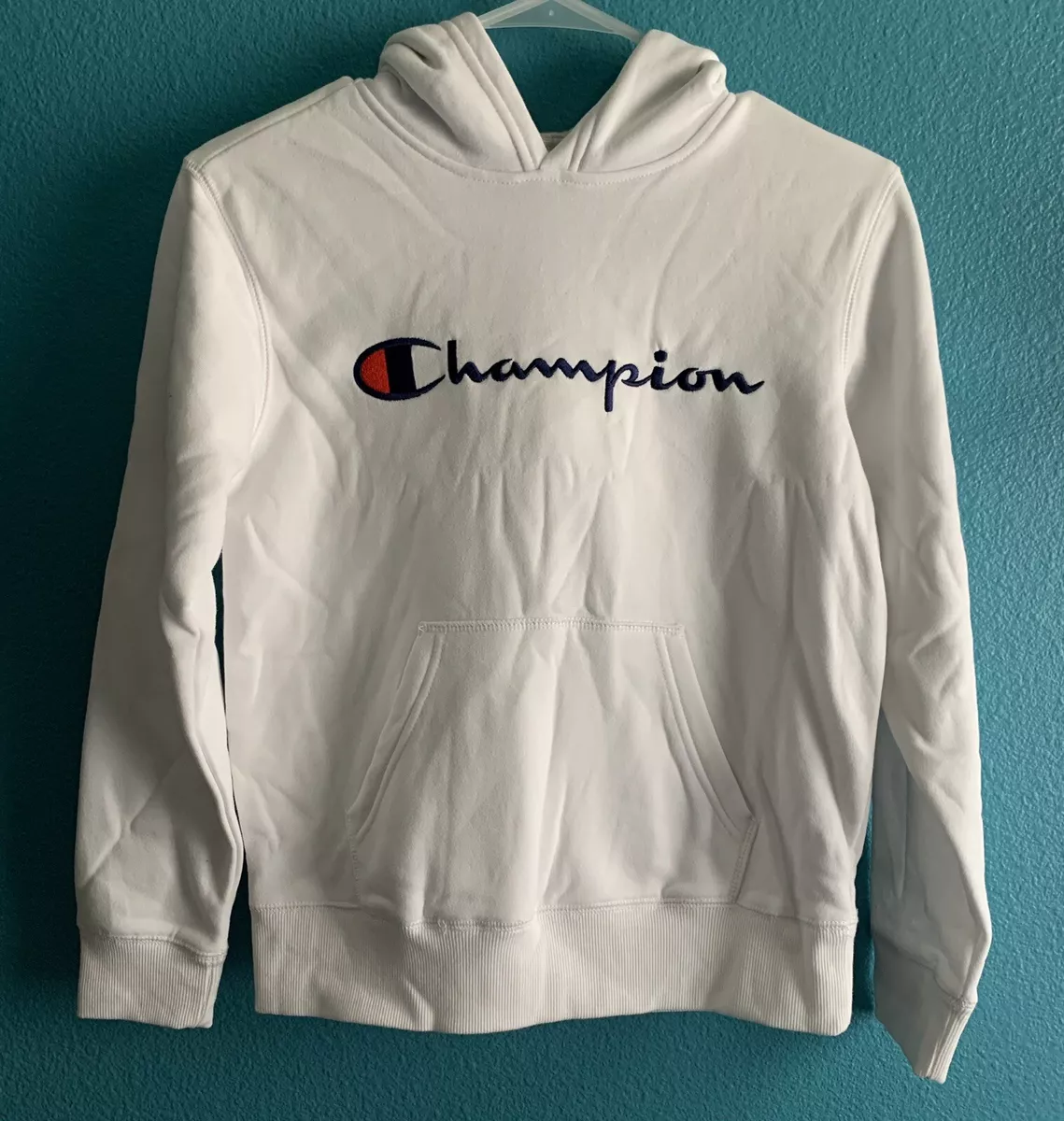 White boys cheap champion hoodie