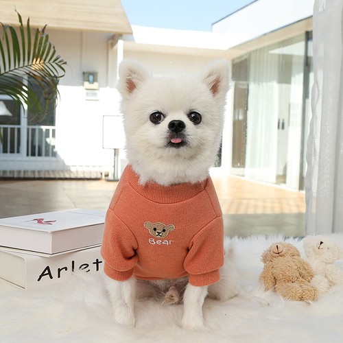 Cachorro Perro Ropa Cálida Pullover Ropa de Invierno Abrigo Camiseta para Mascotas Pequeñas Gato - Imagen 6 de 26