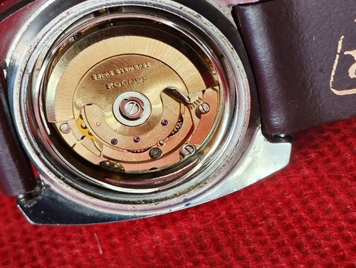 Rare Vintage SANDOZ 25 Jewels 27mm Ladies Stainless Steel Automatic Watch _3684 - Picture 12 of 13