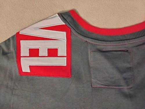 NWT Marvel Disney Logo Men’s Tee T shirt Size 3XL Gray red stitching XXXL - Picture 4 of 7