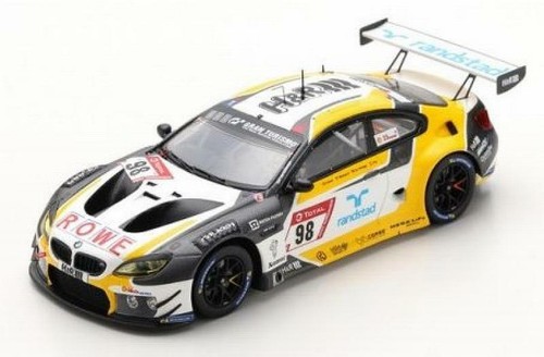 BMW M6 GT3 Nürburgring 2019 Eng-Jensen-Blomqvist-De Philippi 1:43 Spark SG562
