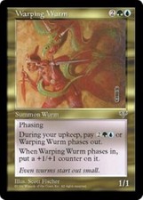 MTG Mirage - Warping Wurm (x4) NM