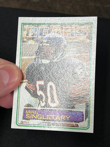 1983 Topps #38 Mike Singletary RC Bears HOF Rookie EX - Foto 2 di 4