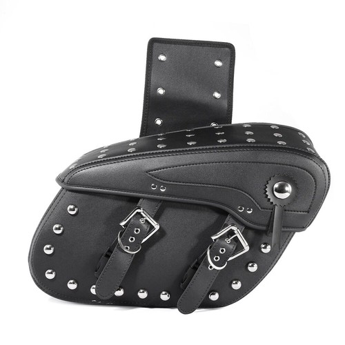 Bolsas de silla de montar alforja equipaje para Honda VTX 1800 N 1800R VTX1800C VTX 1300 1300C - Imagen 8 de 12