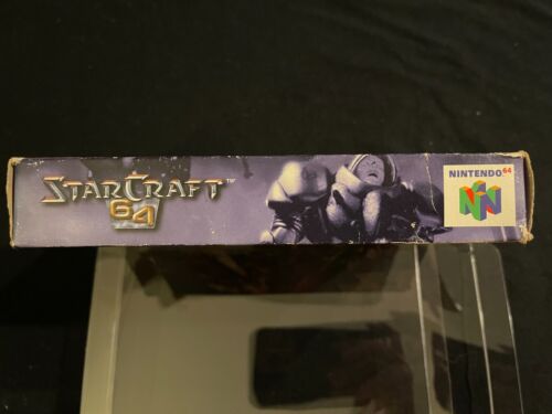 StarCraft 64 (Nintendo 64, 2000) Box Manual Complete CIB N64 - Picture 10 of 15
