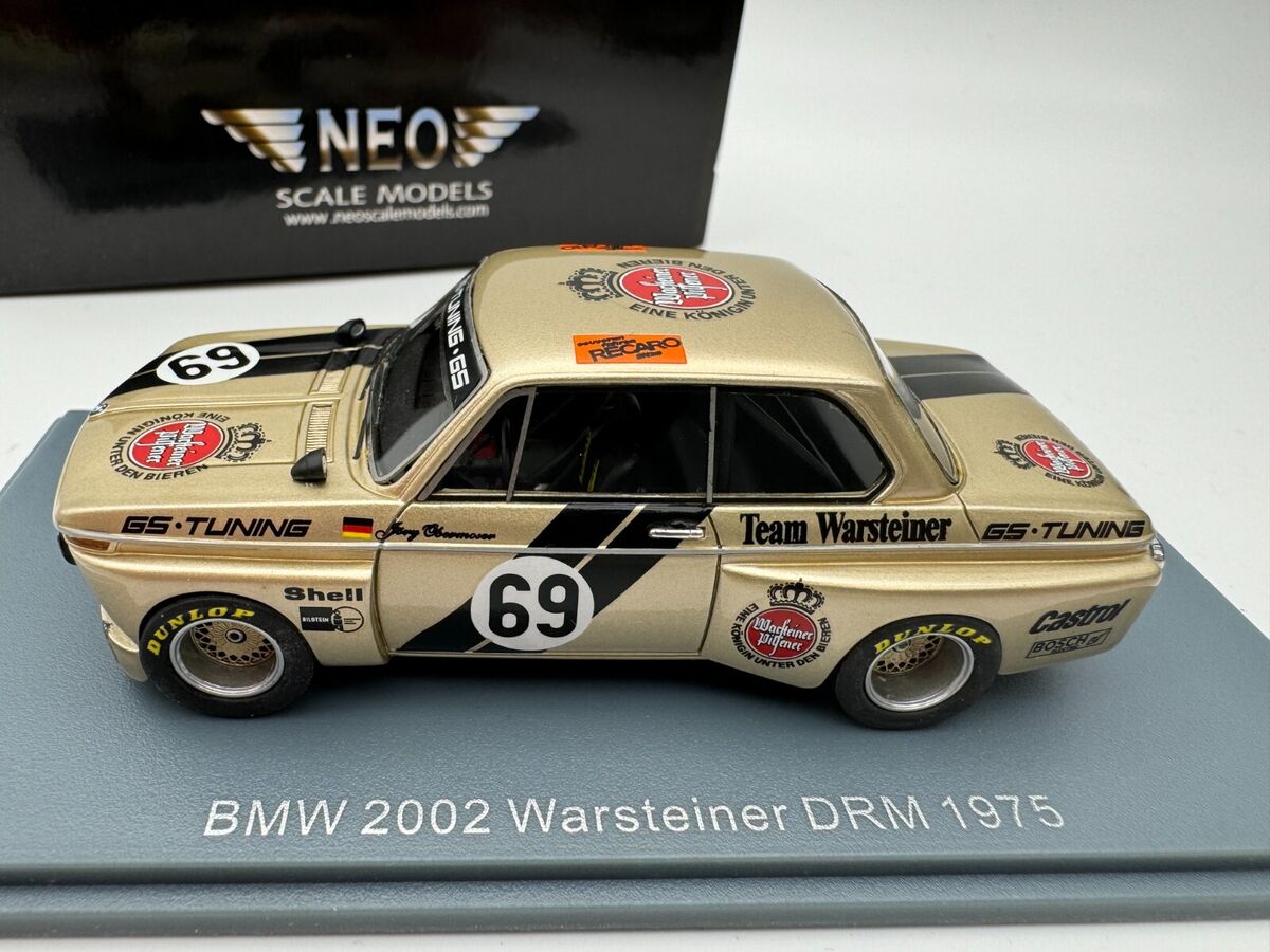 Neo 1/43 BMW 2002 Turbo#69 DRM 1975 Gold #306 | eBay Neo 1/43 BMW 2002 Turbo#69 DRM 1975 Gold #306 | eBay