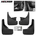 4Pcs Black PP Front & Rear Mud Flaps Splash Guards For Ford Bronco 2021-2024 New