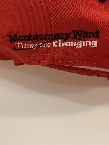 Chicago Bulls Men's SnapBack Hat Cap Black Basketball Montgomery Ward Vintage - Picture 3 of 4