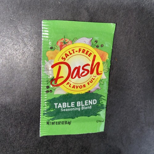 Dash To Go - Table Blend Seasoning Mix, Salt Free, .02 Oz, Bulk 50 Packets C7AB1 - Picture 2 of 4