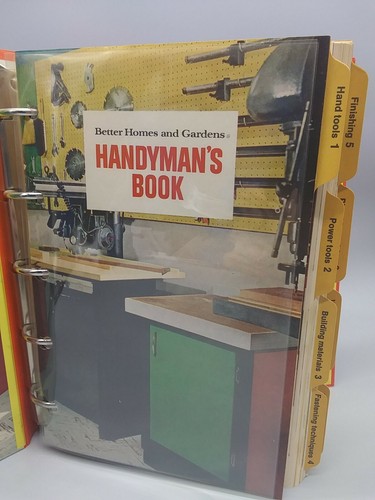 Better Homes and Gardens HANDYMAN'S BOOK 5 Ring Binder 1970 MEREDITH - Picture 5 of 12