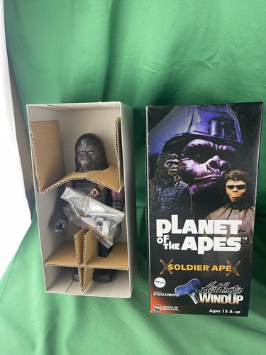 Medicom Planet of the Apes SOLDIER APE Metal Wind Up Toy New In BOX