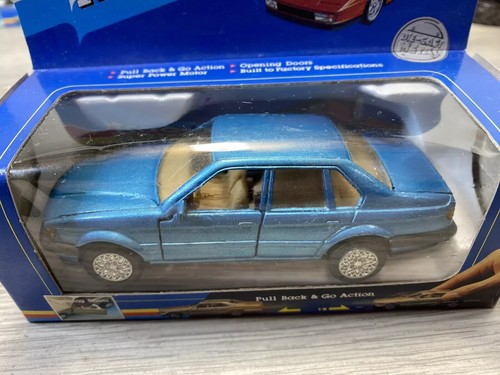 Coches Super Racer de metal fundido a presión originales en caja. Acción Pull Back & Go 5x vintage - Imagen 6 de 8
