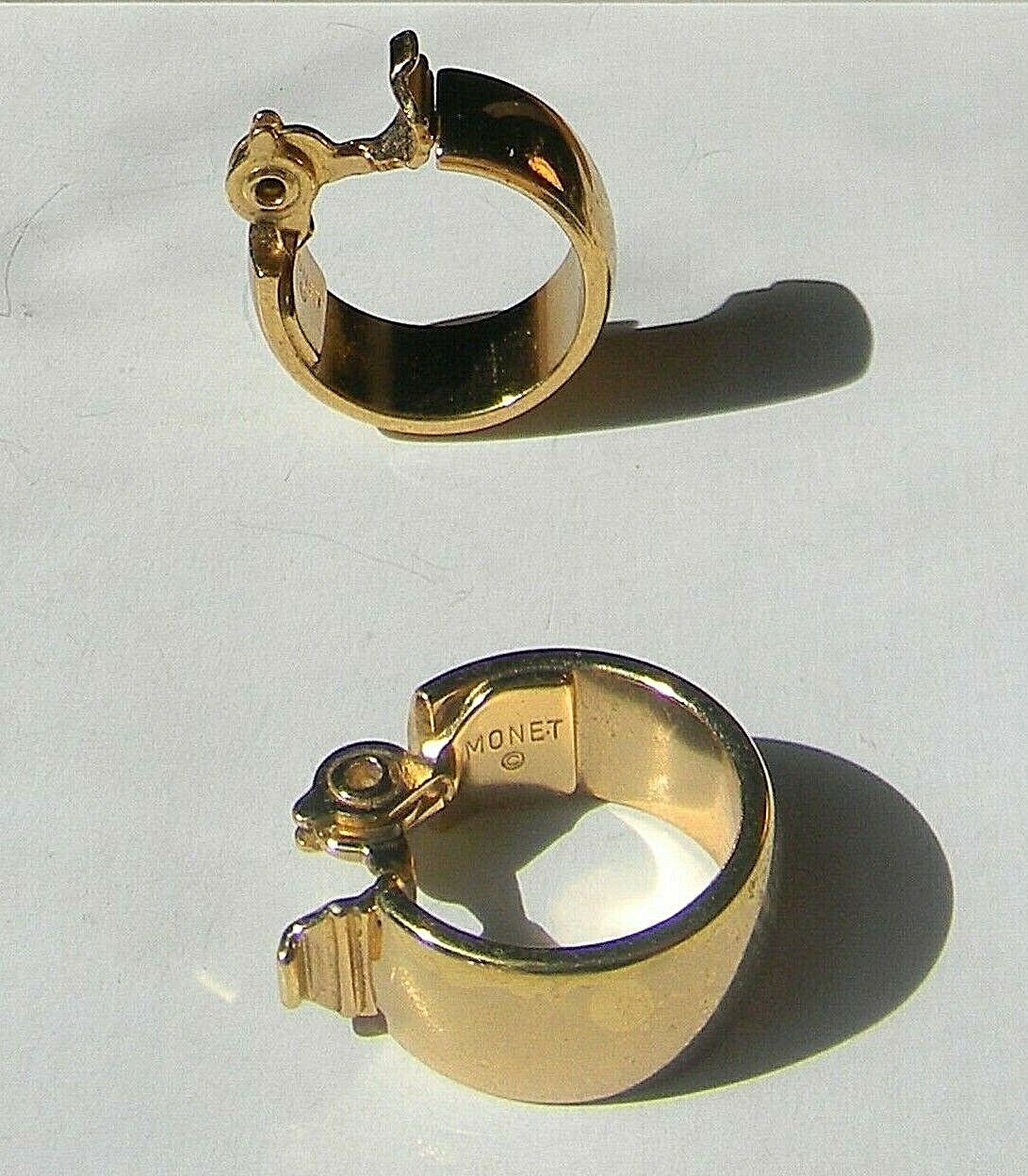 monet hoop earrings